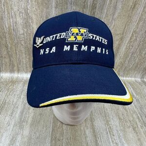 US Navy Baseball Cap Hat Military NSA Memphis Naval Support Activity‎ Snapback